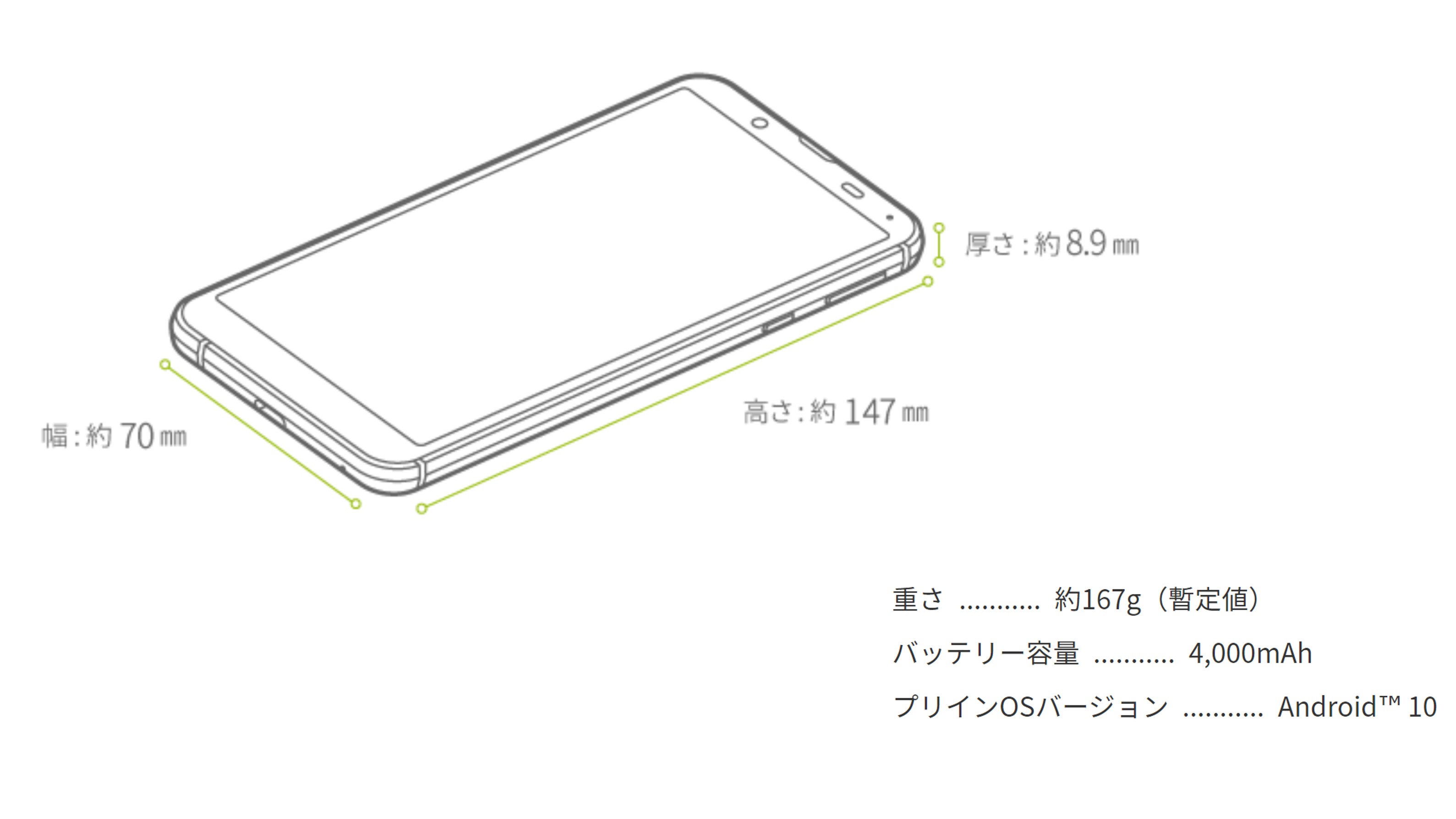 【Sharp】Android One「S 7」の特徴とスペック仕様
