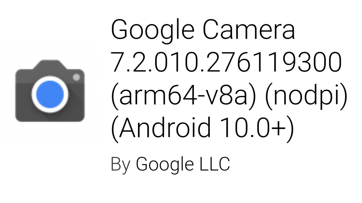 Googleカメラアプリ7.2の新しい機能と変更点｜ダウンロードリンク有り